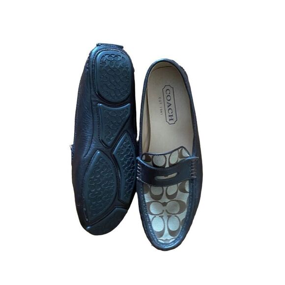 Coach men’s Neal brown leather driving loafers size 10.5. - Picture 4 of 10